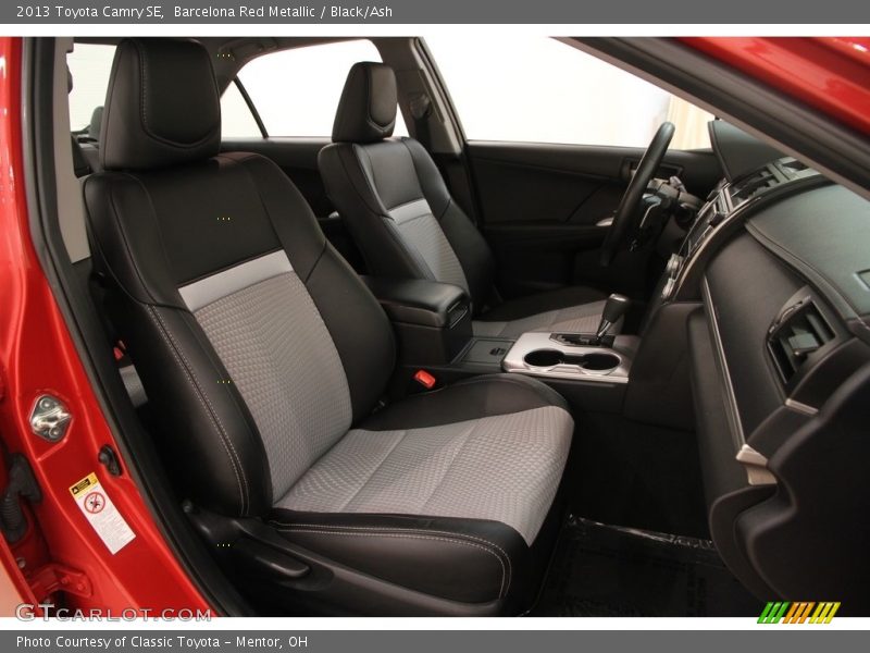 Barcelona Red Metallic / Black/Ash 2013 Toyota Camry SE