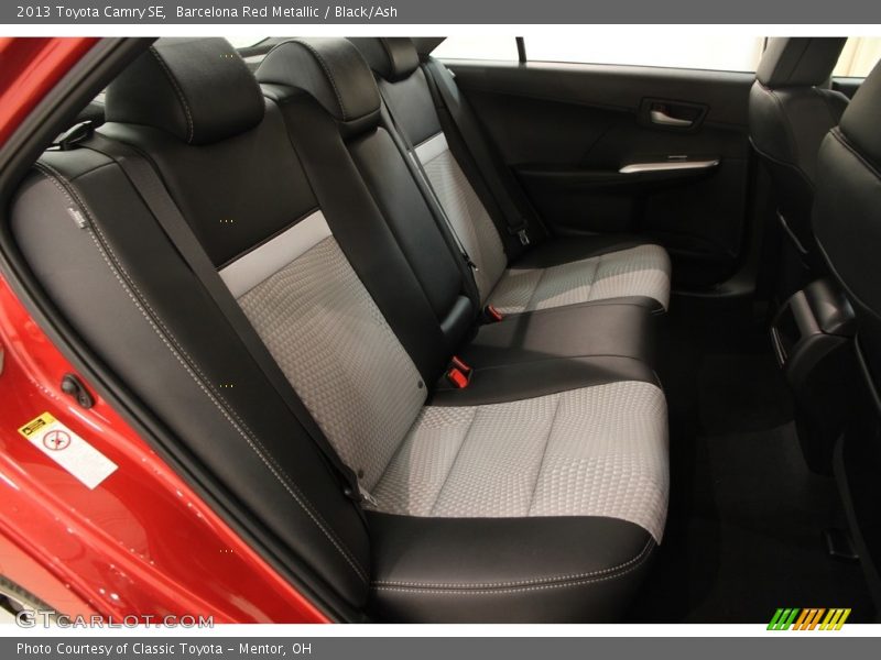 Barcelona Red Metallic / Black/Ash 2013 Toyota Camry SE
