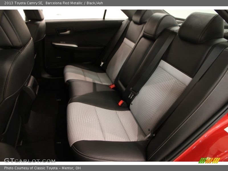 Barcelona Red Metallic / Black/Ash 2013 Toyota Camry SE