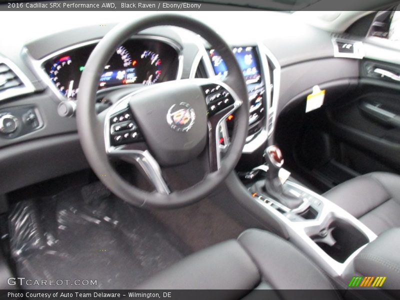 Black Raven / Ebony/Ebony 2016 Cadillac SRX Performance AWD