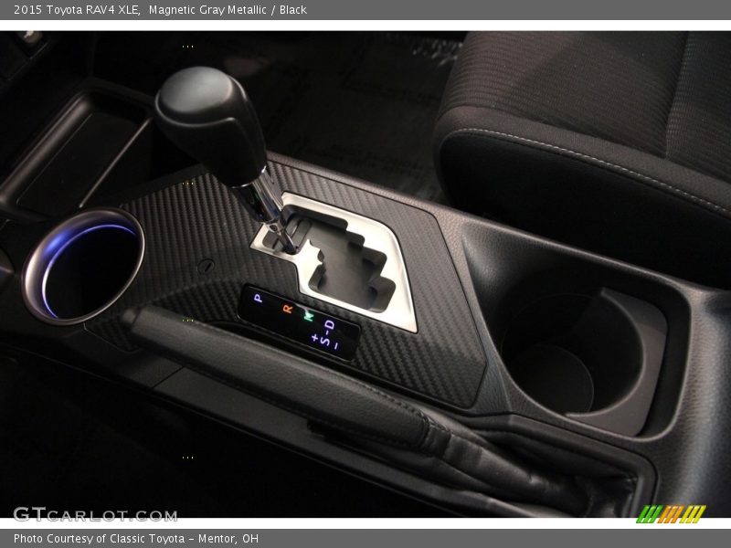Magnetic Gray Metallic / Black 2015 Toyota RAV4 XLE