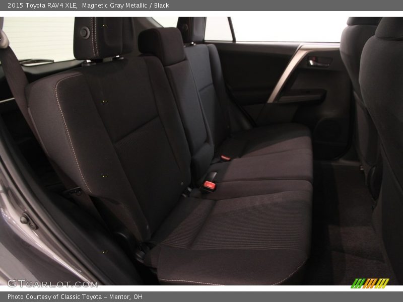 Magnetic Gray Metallic / Black 2015 Toyota RAV4 XLE