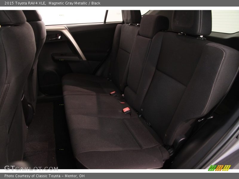 Magnetic Gray Metallic / Black 2015 Toyota RAV4 XLE