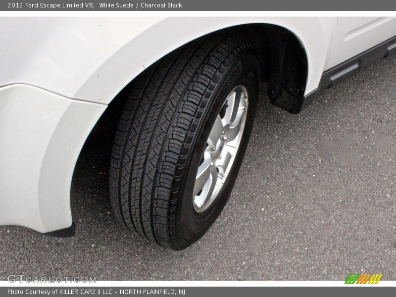 White Suede / Charcoal Black 2012 Ford Escape Limited V6