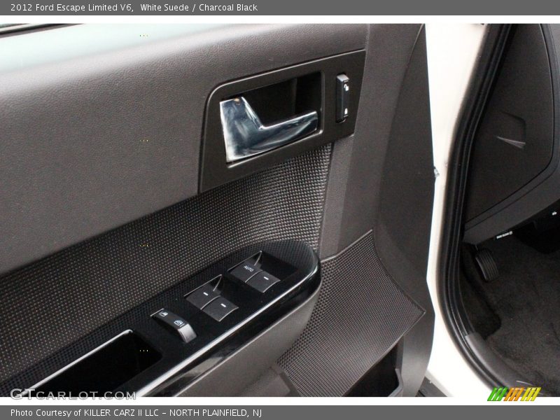 White Suede / Charcoal Black 2012 Ford Escape Limited V6