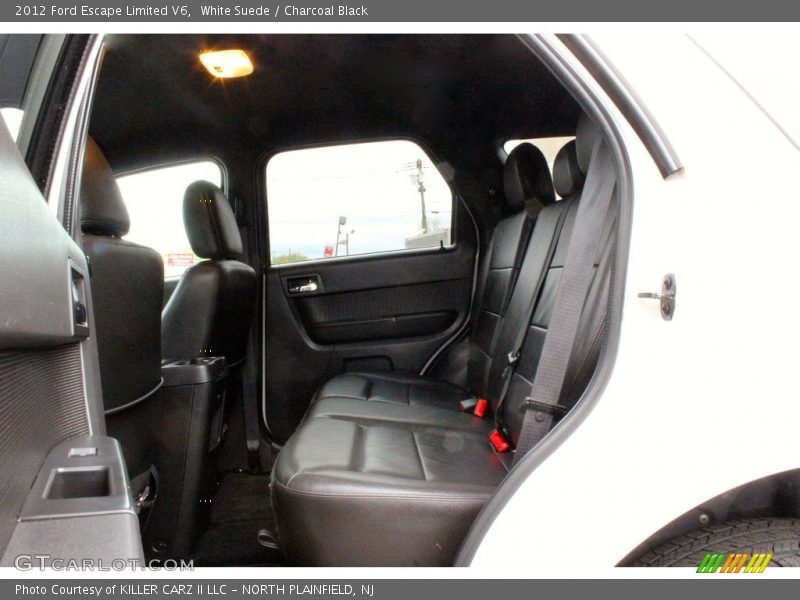 White Suede / Charcoal Black 2012 Ford Escape Limited V6