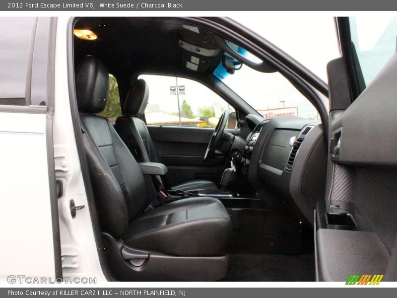 White Suede / Charcoal Black 2012 Ford Escape Limited V6