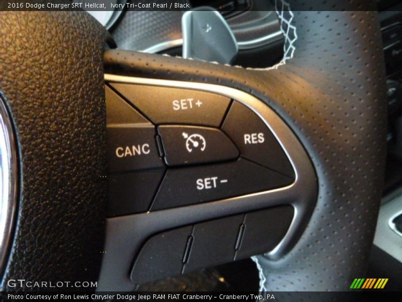 Controls of 2016 Charger SRT Hellcat
