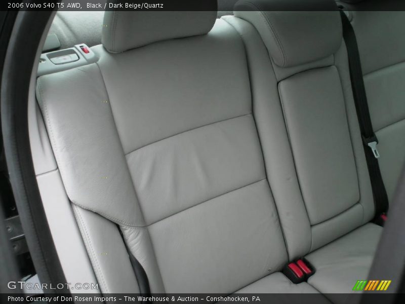 Black / Dark Beige/Quartz 2006 Volvo S40 T5 AWD