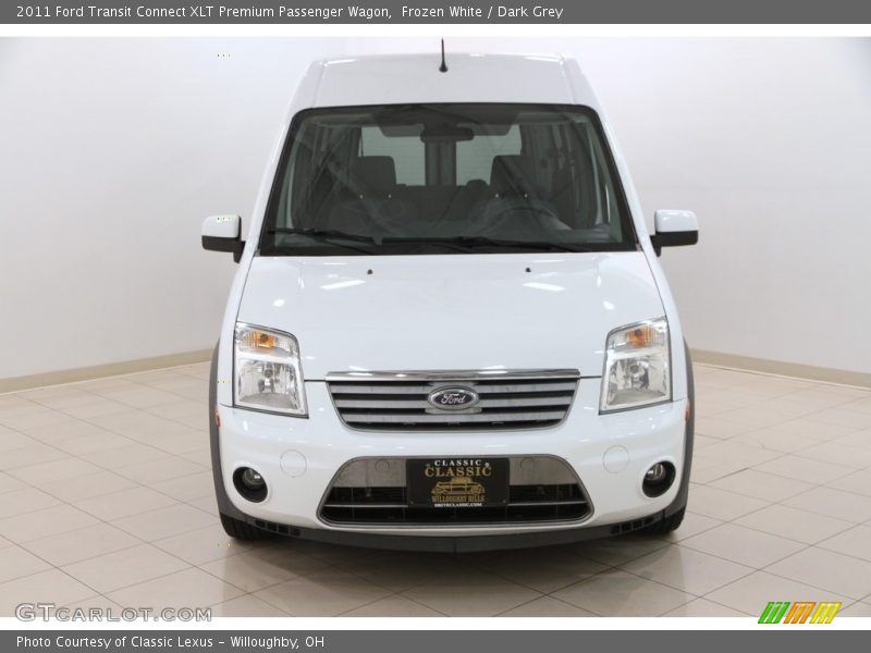 Frozen White / Dark Grey 2011 Ford Transit Connect XLT Premium Passenger Wagon
