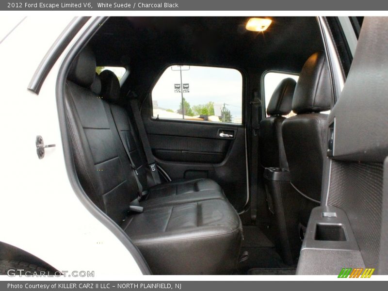 White Suede / Charcoal Black 2012 Ford Escape Limited V6