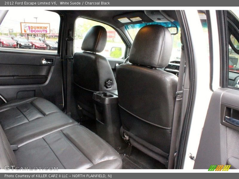 White Suede / Charcoal Black 2012 Ford Escape Limited V6