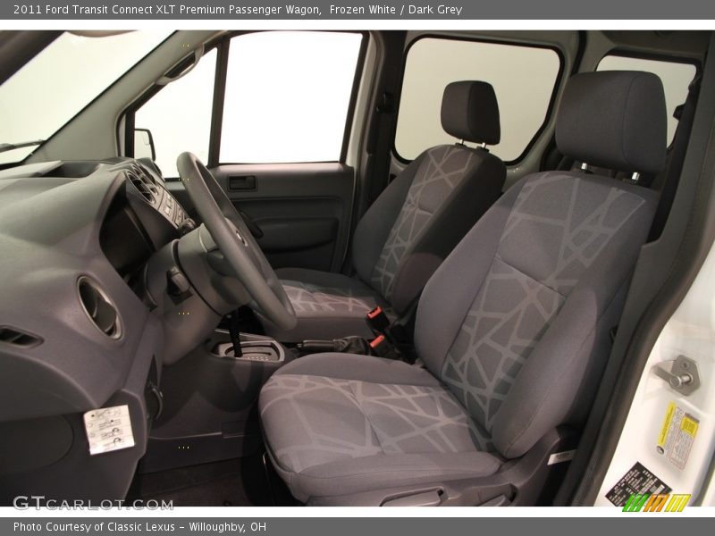 Frozen White / Dark Grey 2011 Ford Transit Connect XLT Premium Passenger Wagon