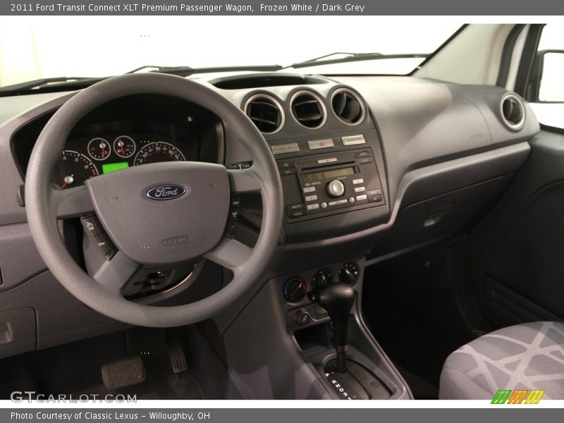 Frozen White / Dark Grey 2011 Ford Transit Connect XLT Premium Passenger Wagon
