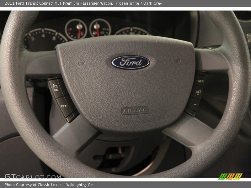Frozen White / Dark Grey 2011 Ford Transit Connect XLT Premium Passenger Wagon