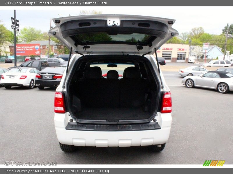 White Suede / Charcoal Black 2012 Ford Escape Limited V6