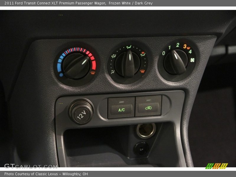 Frozen White / Dark Grey 2011 Ford Transit Connect XLT Premium Passenger Wagon