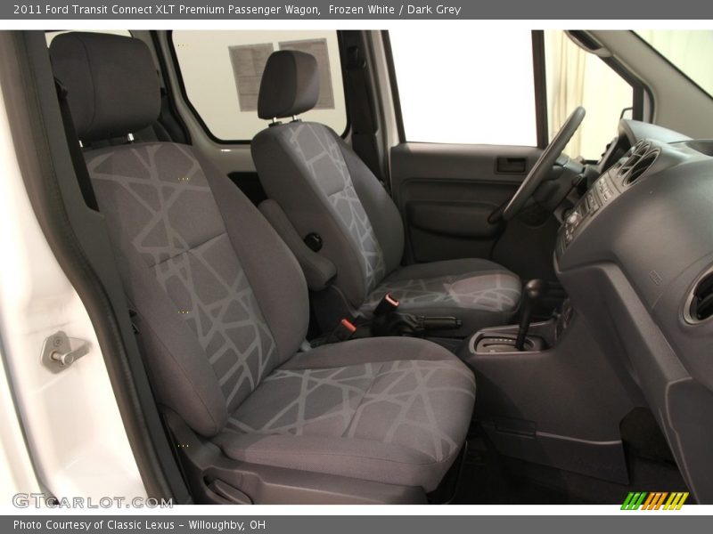 Frozen White / Dark Grey 2011 Ford Transit Connect XLT Premium Passenger Wagon