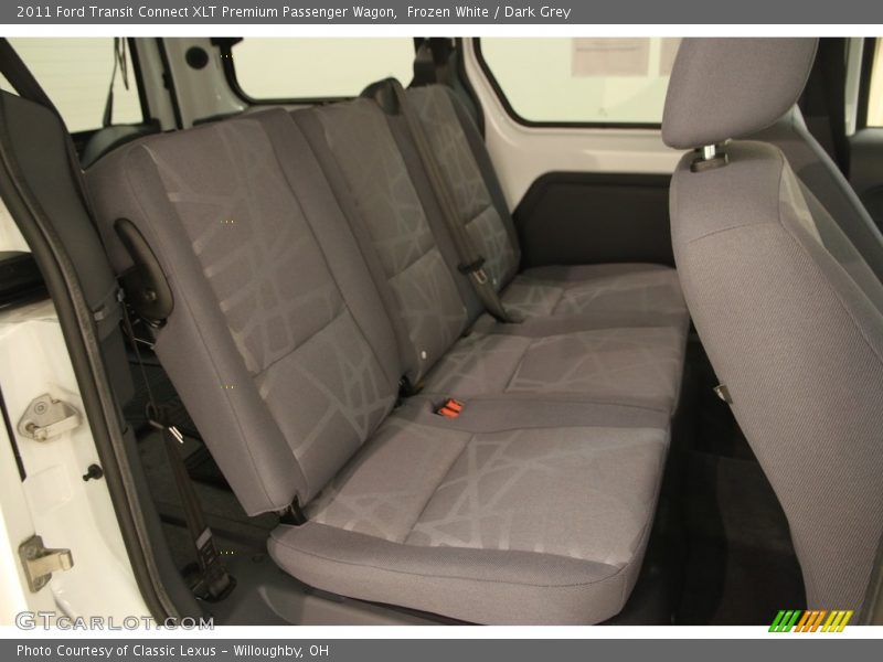 Frozen White / Dark Grey 2011 Ford Transit Connect XLT Premium Passenger Wagon