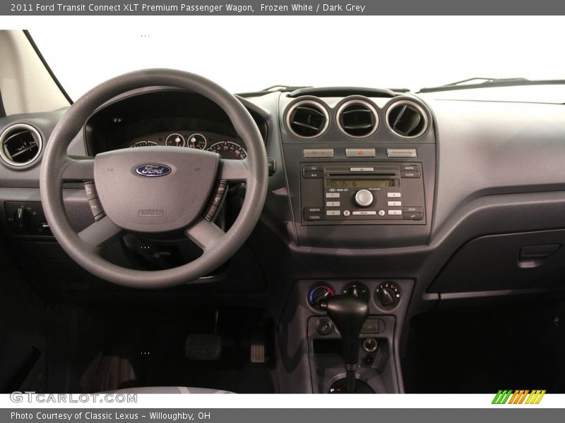 Frozen White / Dark Grey 2011 Ford Transit Connect XLT Premium Passenger Wagon