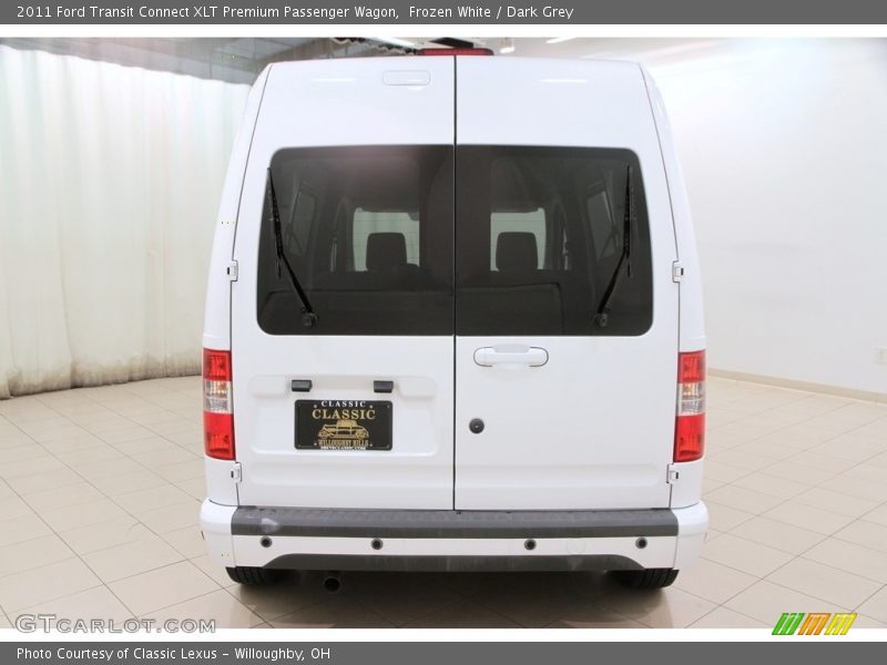 Frozen White / Dark Grey 2011 Ford Transit Connect XLT Premium Passenger Wagon