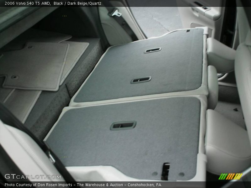 Black / Dark Beige/Quartz 2006 Volvo S40 T5 AWD