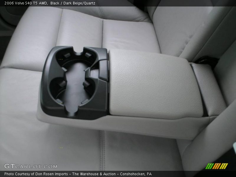Black / Dark Beige/Quartz 2006 Volvo S40 T5 AWD