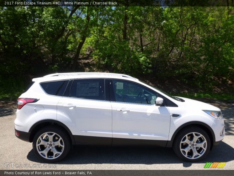  2017 Escape Titanium 4WD White Platinum
