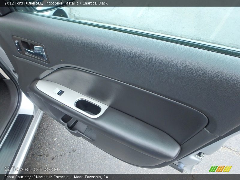 Ingot Silver Metallic / Charcoal Black 2012 Ford Fusion SEL