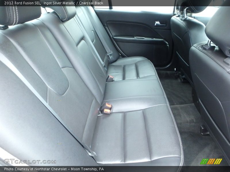 Ingot Silver Metallic / Charcoal Black 2012 Ford Fusion SEL