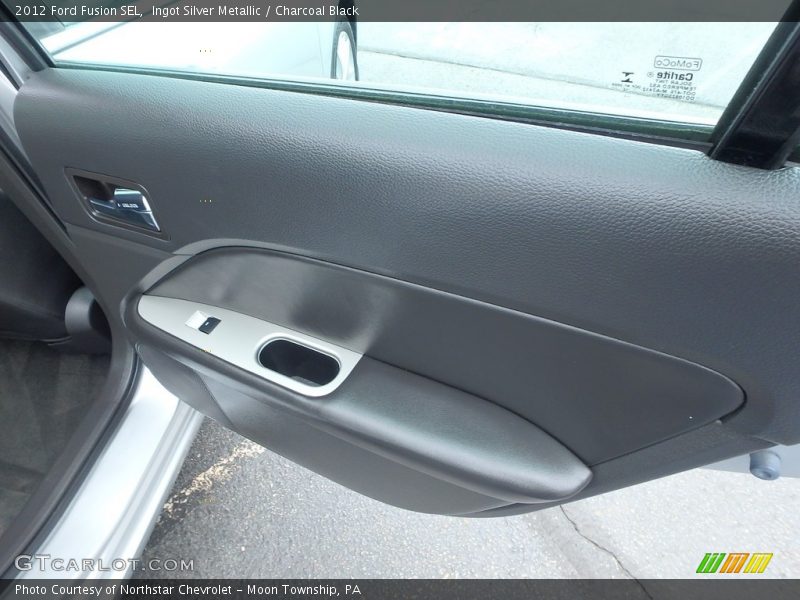 Ingot Silver Metallic / Charcoal Black 2012 Ford Fusion SEL