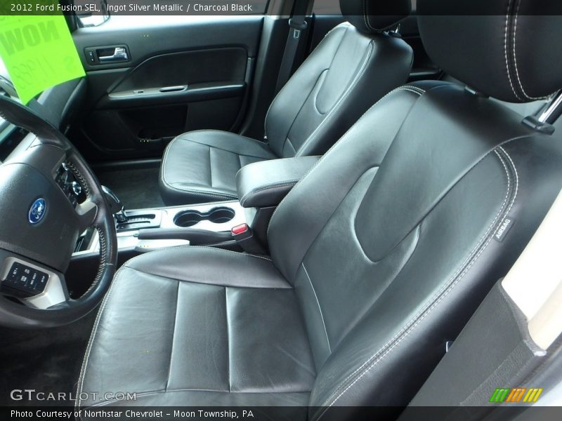 Ingot Silver Metallic / Charcoal Black 2012 Ford Fusion SEL