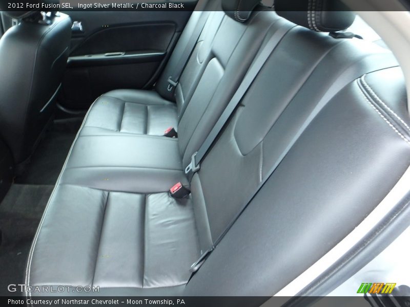 Ingot Silver Metallic / Charcoal Black 2012 Ford Fusion SEL