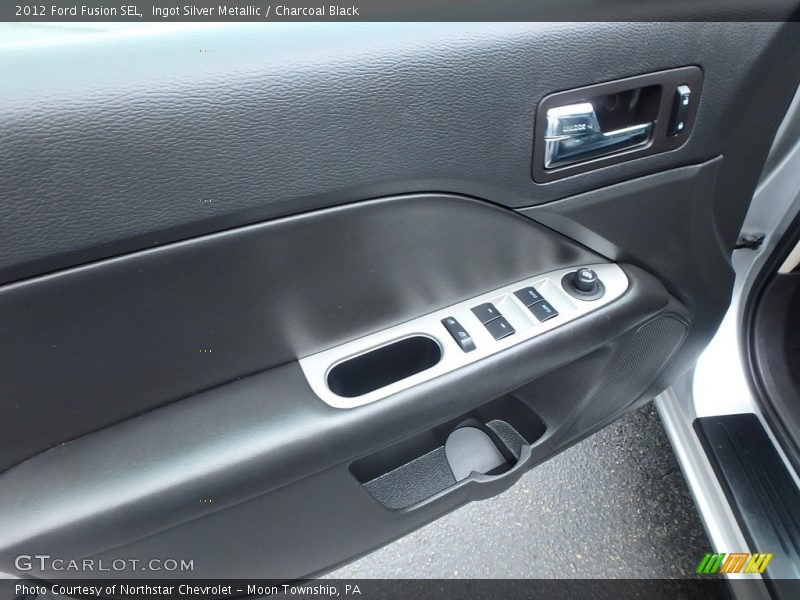 Ingot Silver Metallic / Charcoal Black 2012 Ford Fusion SEL