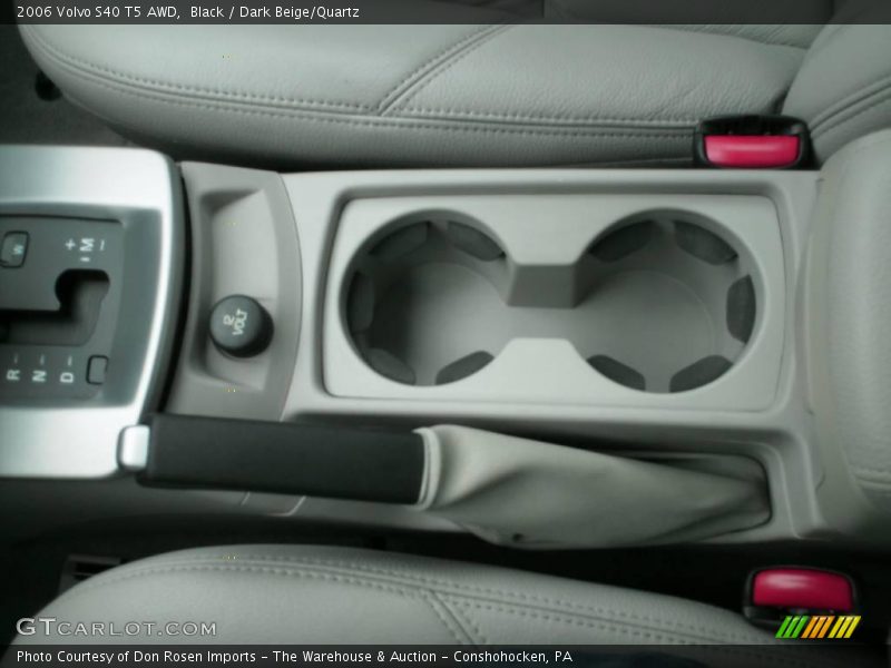 Black / Dark Beige/Quartz 2006 Volvo S40 T5 AWD