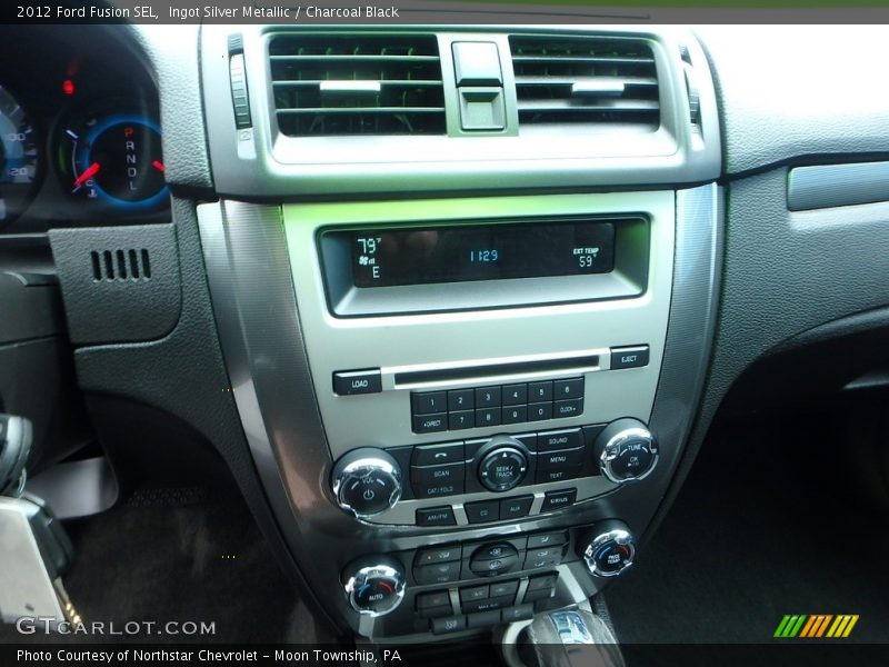 Ingot Silver Metallic / Charcoal Black 2012 Ford Fusion SEL