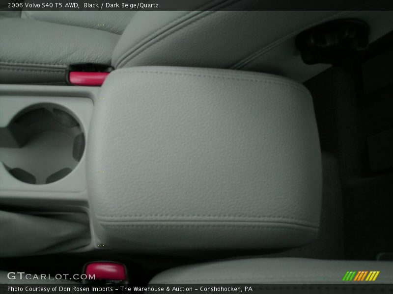 Black / Dark Beige/Quartz 2006 Volvo S40 T5 AWD