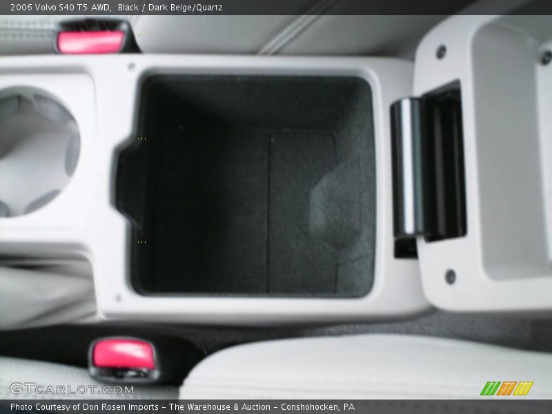 Black / Dark Beige/Quartz 2006 Volvo S40 T5 AWD