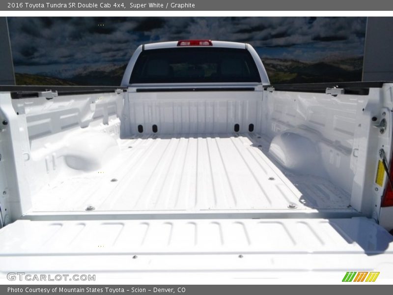 Super White / Graphite 2016 Toyota Tundra SR Double Cab 4x4
