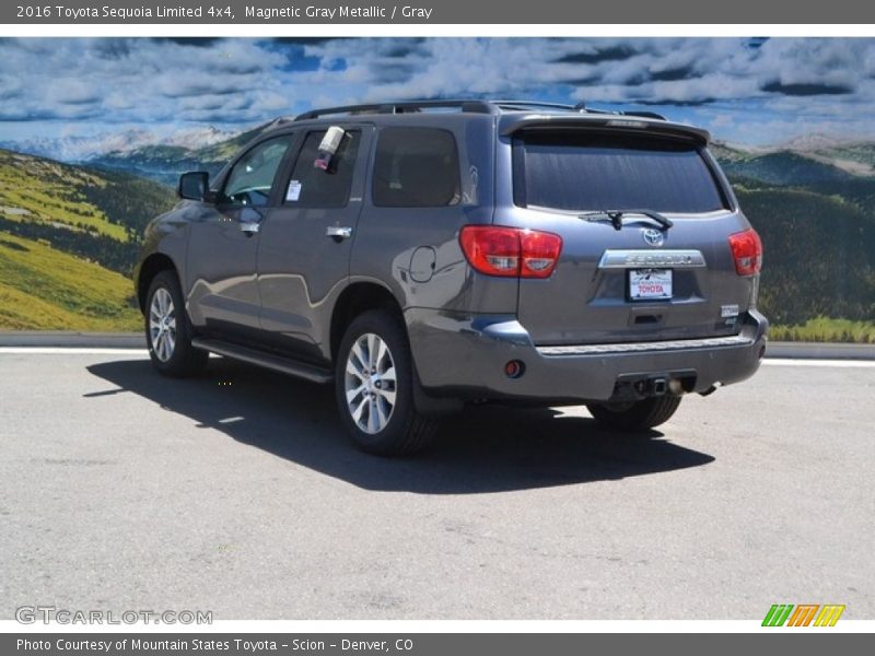 Magnetic Gray Metallic / Gray 2016 Toyota Sequoia Limited 4x4