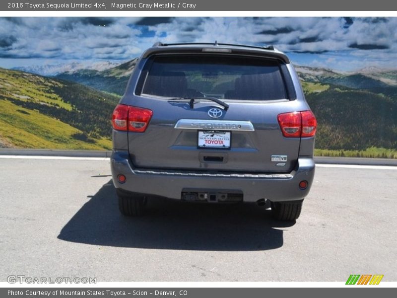 Magnetic Gray Metallic / Gray 2016 Toyota Sequoia Limited 4x4