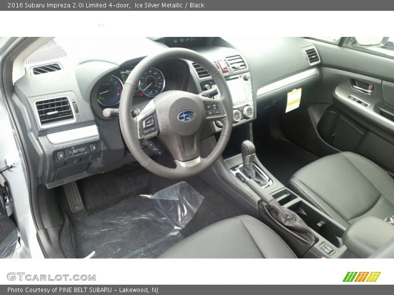 Ice Silver Metallic / Black 2016 Subaru Impreza 2.0i Limited 4-door