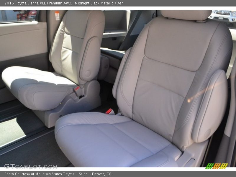 Midnight Black Metallic / Ash 2016 Toyota Sienna XLE Premium AWD