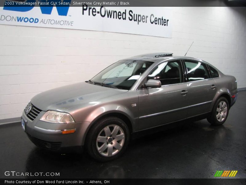 Silverstone Grey Metallic / Black 2003 Volkswagen Passat GLX Sedan