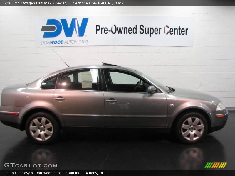 Silverstone Grey Metallic / Black 2003 Volkswagen Passat GLX Sedan