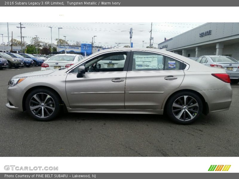 Tungsten Metallic / Warm Ivory 2016 Subaru Legacy 3.6R Limited