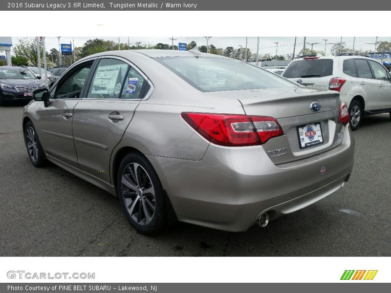 Tungsten Metallic / Warm Ivory 2016 Subaru Legacy 3.6R Limited