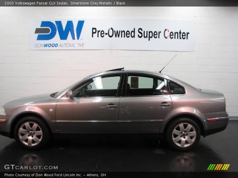 Silverstone Grey Metallic / Black 2003 Volkswagen Passat GLX Sedan