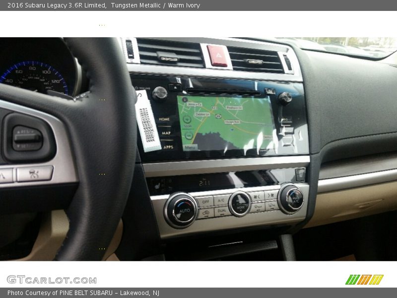 Navigation of 2016 Legacy 3.6R Limited