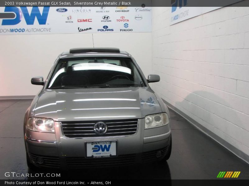 Silverstone Grey Metallic / Black 2003 Volkswagen Passat GLX Sedan